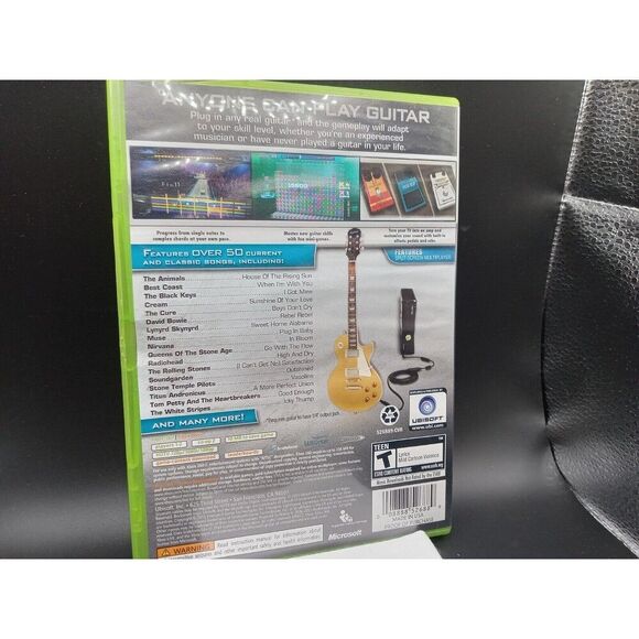 EUC Rocksmith (Microsoft Xbox 360, 2011) CIB No Manual - Picture 5 of 9